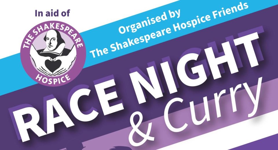 The Shakespeare Hospice - Race Night & Curry