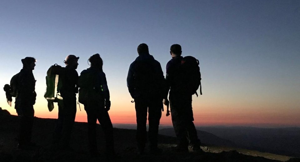 The Shakespeare Hospice - Yr Wyddfa (Snowdon) At Night Challenge