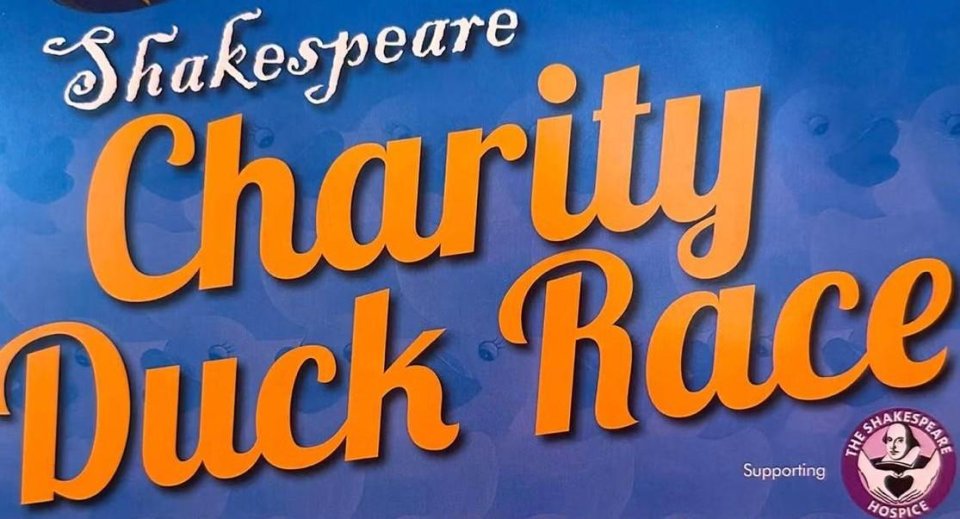 The Shakespeare Hospice - Shakespeare Charity Duck Race